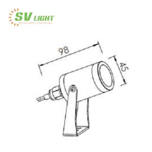 Đèn LED chiếu rọi cây 3W SVO-D6603A