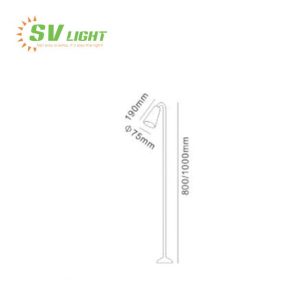 Đèn nấm sân vườn 5W SVO-N0501