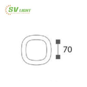 Đèn nấm sân vườn 7W SVO-N07