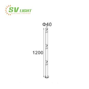 Đèn nấm sân vườn 9W SVO-N09X