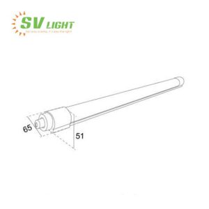 Đèn tuýp led chống thấm 50W SVI-6550T