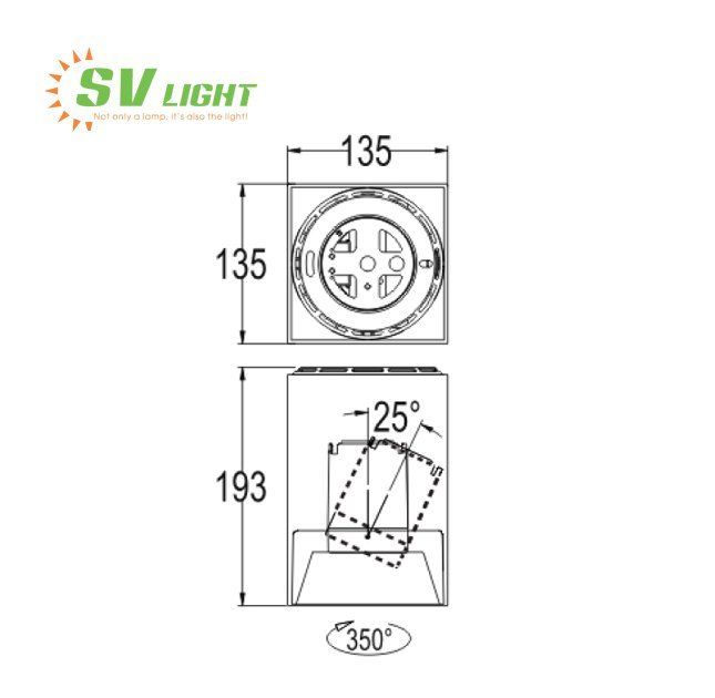 Đèn LED lắp nổi 18W, 24W SVC-1524VN