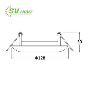 Đèn led tân cổ điển SVC-D75B