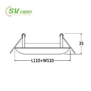 Đèn led tân cổ điển SVC-K75V