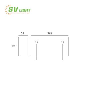 Đèn led sự cố SVE-011M