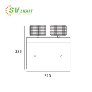 Đèn led sự cố SVE-06M