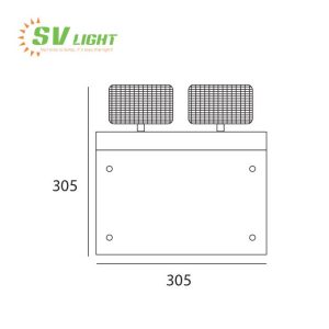 Đèn led sự cố SVE-06B