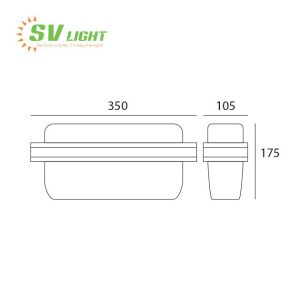 Đèn led sự cố SVE-A03M