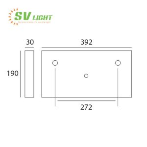 Đèn led sự cố SVE-B03